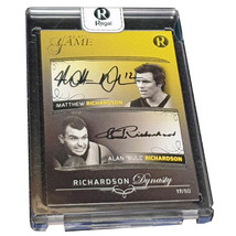 Aussie Rules Greats of the Game Dynasty Richardson Sign Card - £130.81 GBP