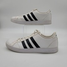 Adidas Neo Baseline Womens AW4409 Sneakers White Black Size 8.5 - $21.49