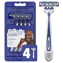 Lot of 2 Gillette SkinGuard Razors for Men, 8 TOTAL Gillette Razor, 4 Count - $14.00
