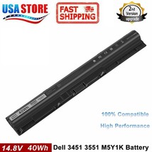 M5Y1K Battery FOR DELL Inspiron 3451 3551 3567 5558 5758 14 15 3000 Series PC - £23.17 GBP