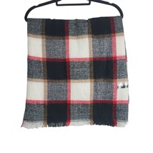 Manhattan Scarf Company Womens Scarf 75X24 Inch Plaid Multicolor - £9.25 GBP