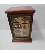 Vintage Ships Knots MAYFLOWER Ship Cabinet Shadow Box *please read* - $22.72