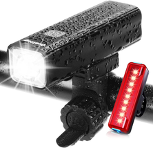 Ovetour 1000 Lumen USB Rechargeable Bike Light,4000Mah Battery with Power Bank F - £23.50 GBP