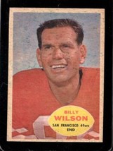 1960 Topps #117 Billy Wilson Ex 49ERS *SBA10603 - £1.37 GBP
