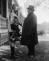President William Howard Taft at Fort Myer with son Charles Photo Print - £6.91 GBP+