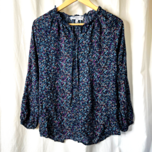 Grand &amp; Greene New York Womens Stitch Fix Floral Shirt Top Blouse Sz L L... - £12.75 GBP