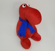 10&quot; ANIMAL FAIR WONKA NERDS CANDY RED W/ BLUE SCARF STUFFED ANIMAL PLUSH... - £59.99 GBP