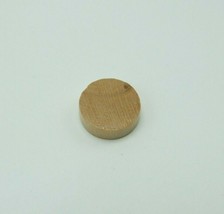 Wooden Backgammon Replacement Checker Chip Natural Wood Game Piece Part 3/4 - £1.31 GBP