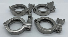 NEW VNE Corp. S200722-2 Stainless Clamps with Wing Nut Lot of 4 - $32.60