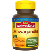 Nature Made Ashwagandha Dietary Supplement 60 Capsules  - £26.90 GBP