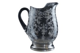 Sterling Mounted Cambridge Chantilly Water pitcher - $143.55