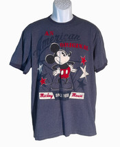 An American Original Mickey Mouse Since 1928 Short Sleeve T-Shirt Blue L... - €4,69 EUR