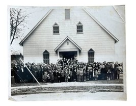 Church Group Photograph North Carolina 1950s Congregation Sunday 10 x 8&quot;... - £11.15 GBP