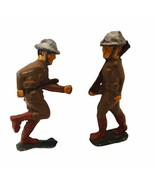 Vtg 1930&#39;s/1940&#39;s Military Iron WW1 Combat Toy Soldiers Lot of (2) Battl... - $64.96 CAD