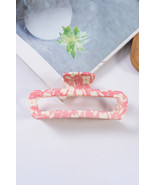 Pink Floral Printed Hollow Out Claw Clip - €3,16 EUR Pink Floral Printed Hollow Out Claw Clip - €3,16 EUR