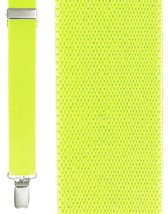 &quot;Fluorescent Yellow Newport&quot; Suspenders - £19.93 GBP