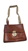 Dooney &amp; Bourke Slide Lock Leather Crossbody Handbag Purse Made In Italy... - £157.79 GBP