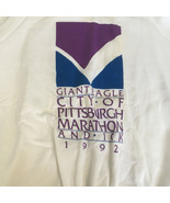 Giant Eagle city of Pittsburgh marathon 1992 graphics unisex  sweatshirt - $373.46 MXN