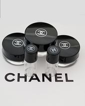 CHANEL DRAMING JARS 5 PC. EMPTY GLASS CONTAINERS.  - £14.42 GBP