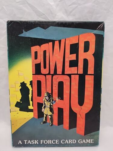 Vintage Power Play A Task Force Card Game Complete - £17.22 GBP