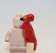 Red Tropical Bird Animal Minifigure Packs - $3.86