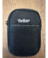 Vivitar Camera Case Bag Compact Soft Pouch Black With Belt Loop No Strap... - $4.59