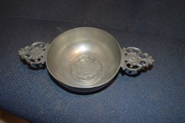 Metawa Holland Pewter Trinket Bowl Ornate Handles - £10.24 GBP