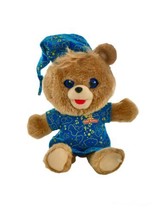 Teddy Ruxpin Hug n Sing Lullaby Bedtime Pajamas Talking Singing Plush Be... - £6.05 GBP