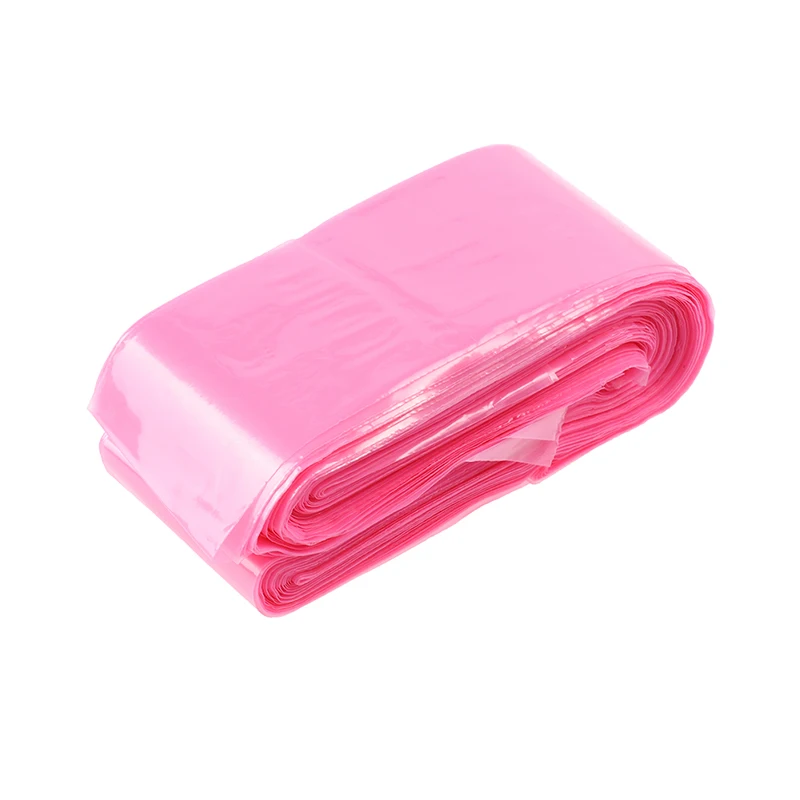 House Home 100Pcs Disposable Pink Tattoo Clip Cord Sleeves Bags Covers Bags For  - £19.28 GBP