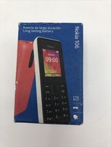 Nokia 106 Dual-Band GSM Unlocked Gray Phone Open Box - £18.36 GBP