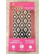 MACBETH COLLECTION Case for iPhone 5 / 5S Black White Patterned Hardshell  - £0.76 GBP