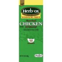 Herb-Ox Sodium Free Instant Broth Chicken Flavor 8 oz Packet 50 Ct + Rebate - $15.33
