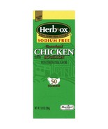 Herb-Ox Sodium Free Instant Broth Chicken Flavor 8 oz Packet 50 Ct + Rebate - $23.85 CAD