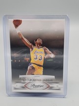 2009-10 Panini Prestige Kareem Abdul-Jabbar Los Angeles Lakers #111 - £3.67 GBP