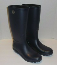 UGG Shelby Matte Rain Boots Women&#39;s Size 6 Navy Blue New 1098249 - £43.35 GBP