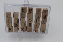 stampin up alphabet stamps 28 stamps - $4.95