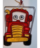 Stained glass looking Diesel Truck ornament window  suncatcher 4.5 inch ... - £5.47 GBP