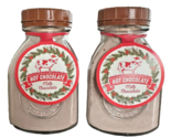 2 Pack McSteven&#39;s Hot Chocolate Milk Chocolate Jars - Glass Bottles - £20.23 GBP