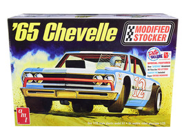Skill 2 Model Kit 1965 Chevrolet Chevelle Modified Stocker 1/25 Scale Model AMT - $47.41