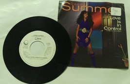 Donna Summer - Love is in Control Like Butterflies - Geffen 45RPM Record Vinyl - £3.93 GBP