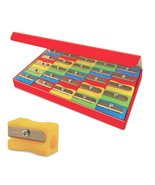 The Pencil Grip Eisen Sharpener Set, Pencil Sharpeners With Blades, Assorted Col - £6.76 GBP