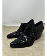 Sam Edelman Walton Black Leather Ankle Booties Size 8.5 - $44.54
