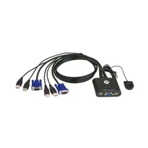 Aten CS22U 2-Port USB Cable KVM Switch  - $85.00