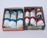 Vtg New Old Stock Artist Oil Color Paint Tubes Weber Malfa Bellini &amp; More G - $86.99