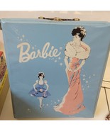 Vintage 1962 Blue Barbie Ponytail Carrying Case. 12x10&quot; - £60.32 GBP