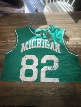 Women&#39;s Cropped T-Shirt Wild Fable™ Michigan 82 Size Medium. NWT - £5.48 GBP
