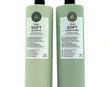 Maria Nila True Soft Softening Shampoo &amp; Conditioner 33.8 oz Sweden 100%... - $99.88