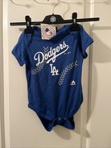 Los Angeles LA Dodgers Baby Boys Bodysuit Snap Shirt Baseball Size 24 Mo... - $37.05