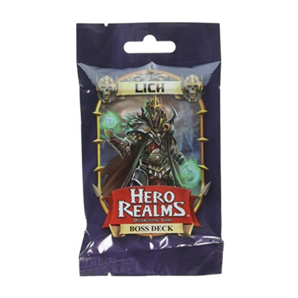 Hero Realms Lich Boss Deck Expansion Game (Single unit) - $25.19