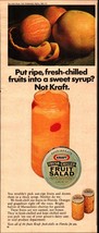 1967 Kraft Florida oranges Fruit Salad Magazine Ad nostalgic d5 - £19.21 GBP